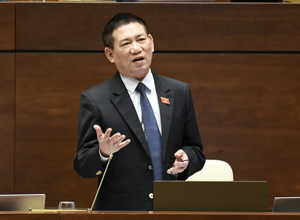 Bộ trưởng Bộ Tài chính Hồ Đức Phớc. Ảnh: QUANG PHÚC Bộ trưởng Bộ Tài chính Hồ Đức Phớc. Ảnh: QUANG PHÚC