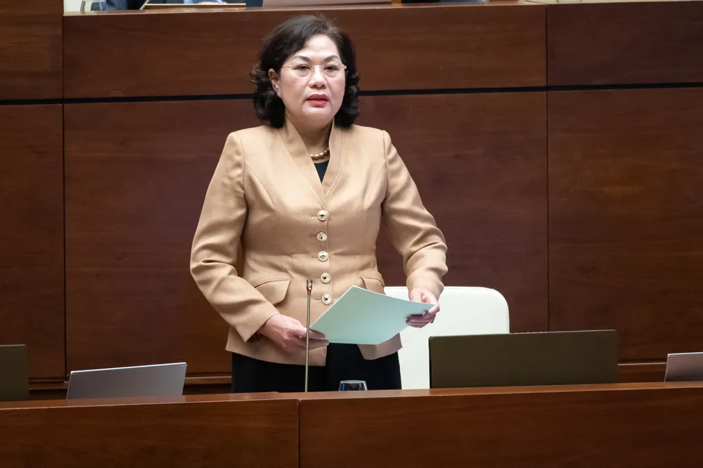 Thống đốc Ngân hàng Nhà nước Nguyễn Thị Hồng. Ảnh: VIẾT CHUNG Thống đốc Ngân hàng Nhà nước Nguyễn Thị Hồng. Ảnh: VIẾT CHUNG