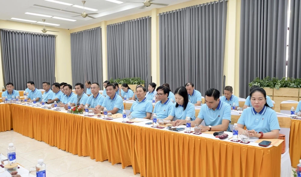 Các đại biểu dự hội nghị. Ảnh: VĂN MINH IMG_3543.jpeg