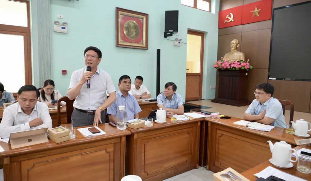 Phó Giám đốc Sở VH-TT TPHCM Nguyễn Ngọc Hồi phát biểu. Ảnh: VĂN MINH DSC_4406.jpeg