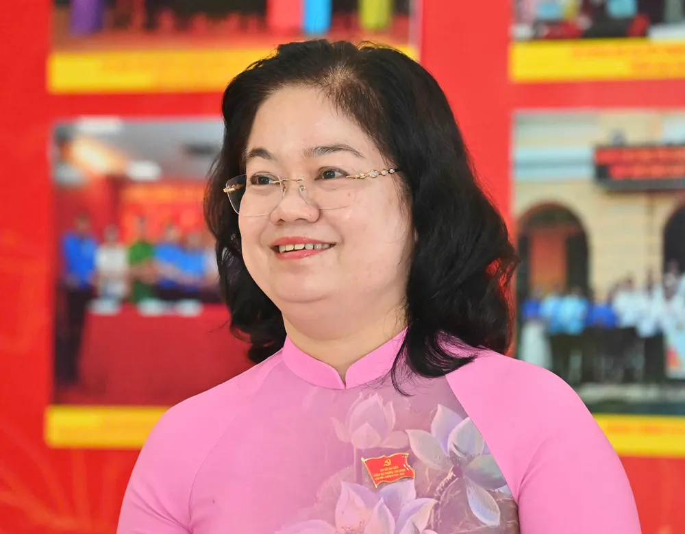 Đồng chí Nguyễn Thị Mỹ Hằng giữ nhiệm vụ Phó Trưởng ban Thường trực Ban Chỉ đạo. Ảnh: VIỆT DŨNG 3b0d26a412299977c038.jpg