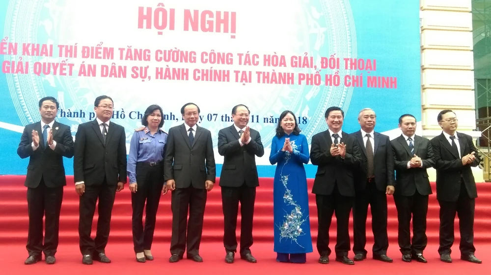 Tăng cường giải quyết tranh chấp bằng hòa giải, đối thoại ảnh 1 Tăng cường giải quyết tranh chấp bằng hòa giải, đối thoại ảnh 1