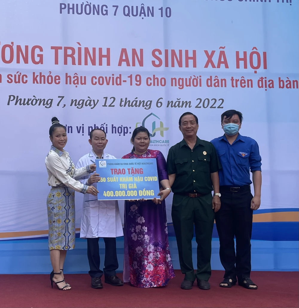 Khám sức khỏe hậu Covid-19 cho người dân có hoàn cảnh khó khăn ảnh 2 Khám sức khỏe hậu Covid-19 cho người dân có hoàn cảnh khó khăn ảnh 2