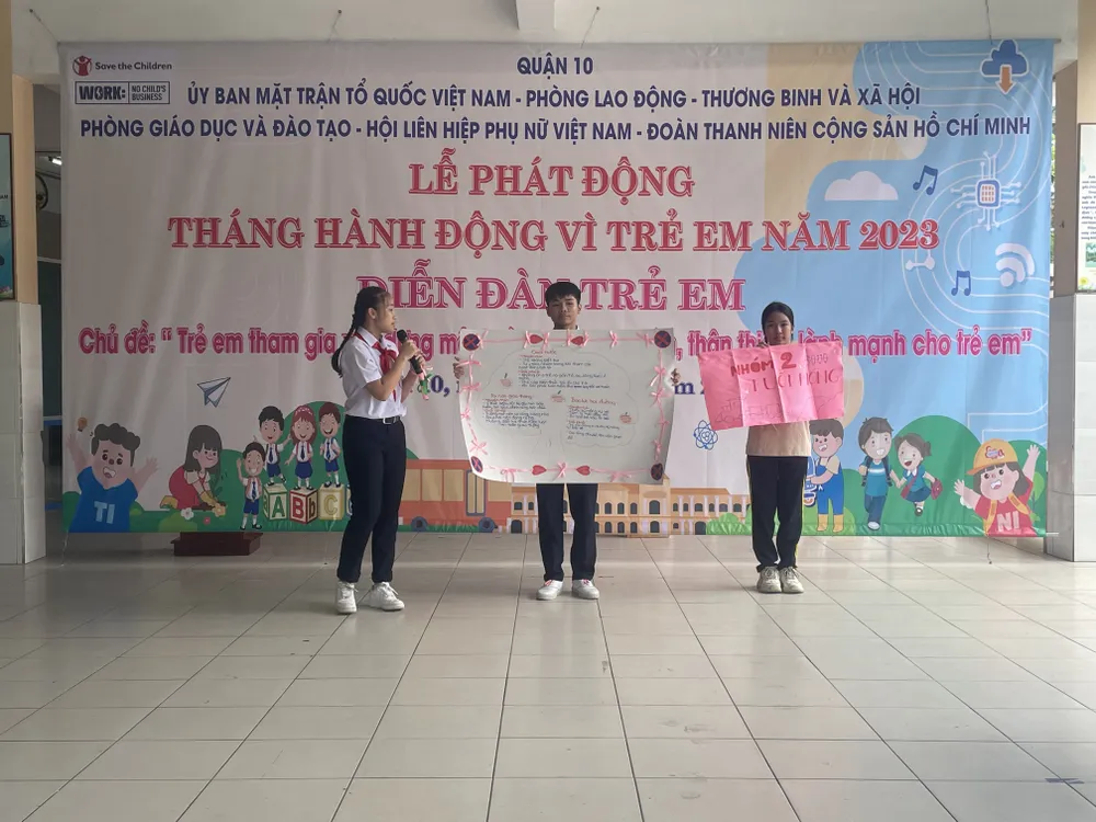 Thuyết trình về đề tài “Trẻ em tham gia phòng chống, giảm thiểu tai nạn thương tích, tai nạn giao thông”