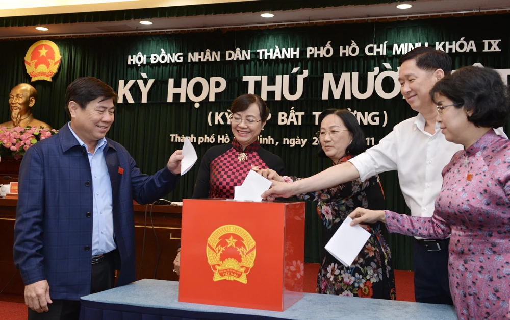 HĐND TPHCM họp bất thường về công tác nhân sự ảnh 1 HĐND TPHCM họp bất thường về công tác nhân sự ảnh 1