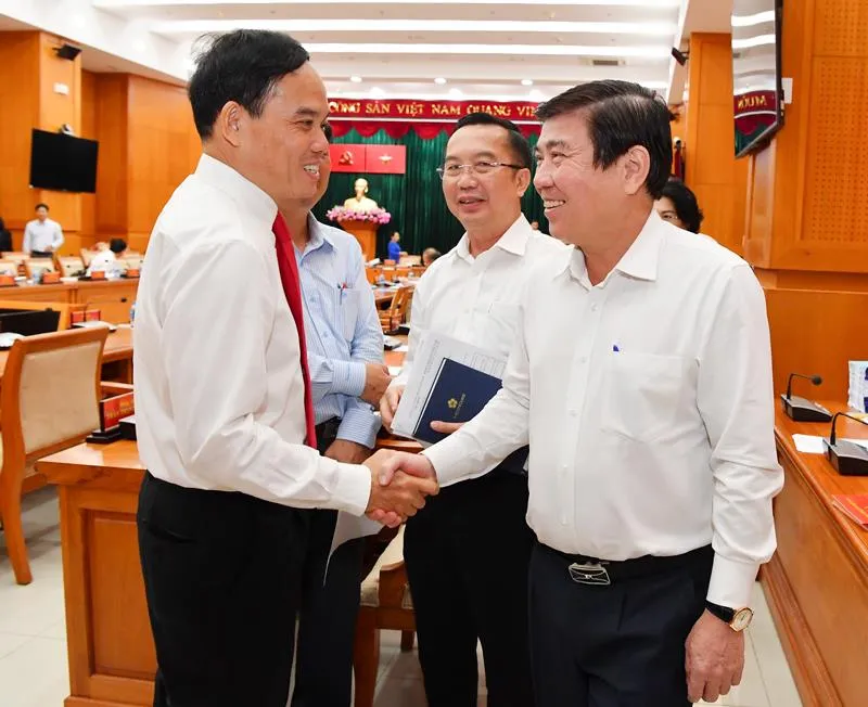 Bí thư Tỉnh ủy Tây Ninh Trần Lưu Quang làm Phó Bí thư Thường trực Thành ủy TPHCM ảnh 3 Bí thư Tỉnh ủy Tây Ninh Trần Lưu Quang làm Phó Bí thư Thường trực Thành ủy TPHCM ảnh 3