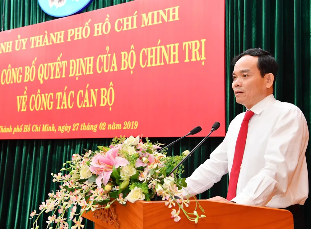Nhiều gửi gắm với tân Phó Bí thư Thường trực Thành ủy TPHCM Trần Lưu Quang ảnh 2 Nhiều gửi gắm với tân Phó Bí thư Thường trực Thành ủy TPHCM Trần Lưu Quang ảnh 2