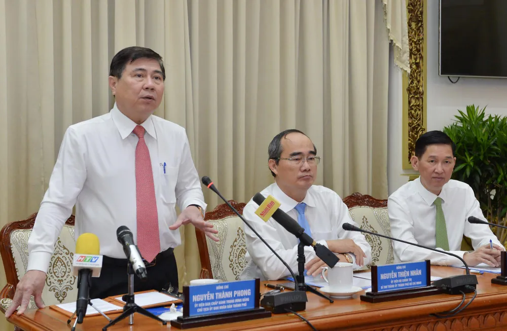 Bí thư Thành ủy TPHCM Nguyễn Thiện Nhân: Quản lý TPHCM theo dự báo khoa học, không phải “ăn xổi“ ảnh 2 Bí thư Thành ủy TPHCM Nguyễn Thiện Nhân: Quản lý TPHCM theo dự báo khoa học, không phải “ăn xổi“ ảnh 2