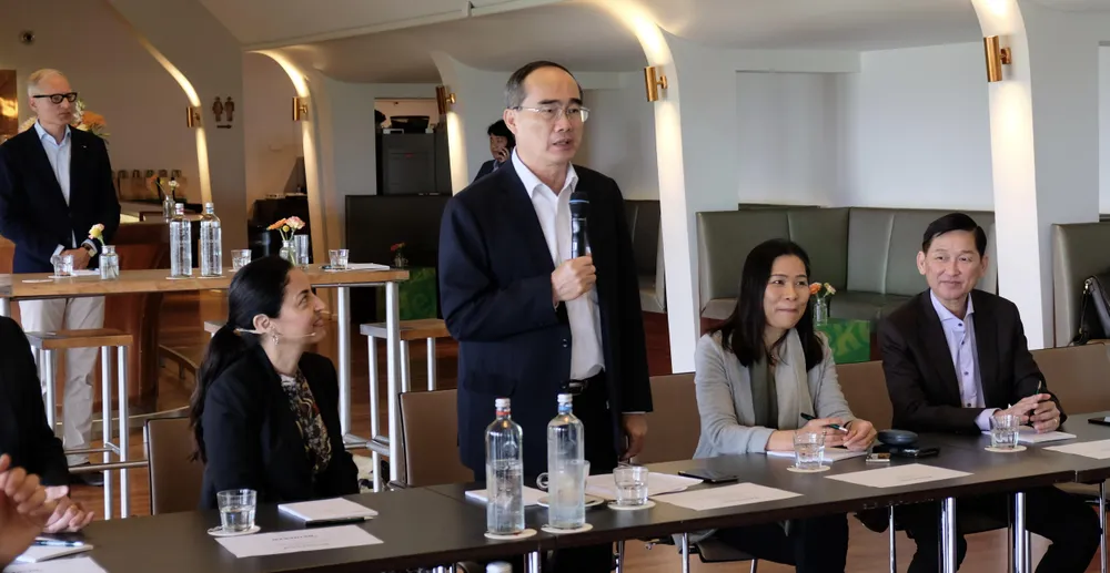 Bí thư Thành ủy TPHCM Nguyễn Thiện Nhân mong muốn tìm cách phát triển TPHCM nhanh, bền vững ảnh 2 Bí thư Thành ủy TPHCM Nguyễn Thiện Nhân mong muốn tìm cách phát triển TPHCM nhanh, bền vững ảnh 2