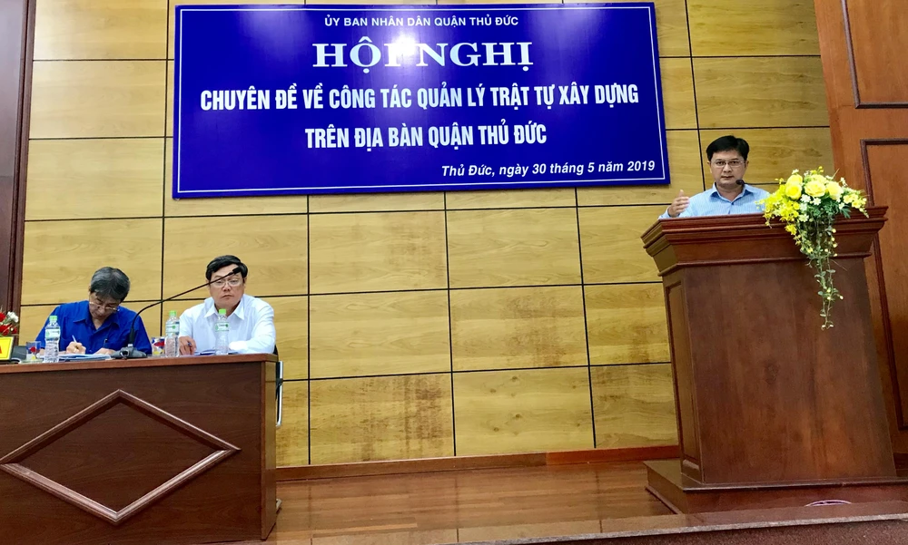 Quận Thủ Đức: Xây dựng không phép tăng 700% trong 4 tháng ảnh 1 Quận Thủ Đức: Xây dựng không phép tăng 700% trong 4 tháng ảnh 1