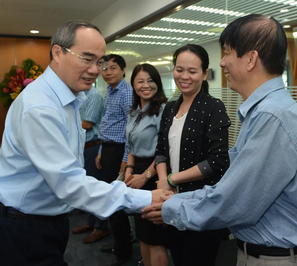 Bí thư Thành ủy TPHCM Nguyễn Thiện Nhân: “Báo SGGP đạt thành tựu đáng trân trọng” ảnh 2 Bí thư Thành ủy TPHCM Nguyễn Thiện Nhân: “Báo SGGP đạt thành tựu đáng trân trọng” ảnh 2