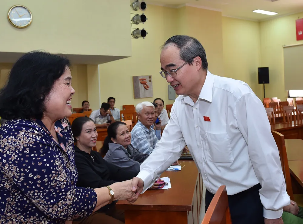 Bí thư Thành ủy TPHCM Nguyễn Thiện Nhân: Vào con đường tham nhũng là không có lối ra ảnh 1 Bí thư Thành ủy TPHCM Nguyễn Thiện Nhân: Vào con đường tham nhũng là không có lối ra ảnh 1