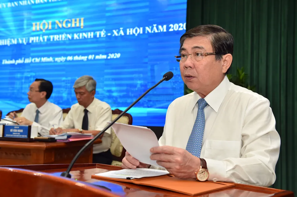 Chủ tịch UBND TPHCM Nguyễn Thành Phong: Kéo giảm ùn tắc giao thông và ô nhiễm môi trường ảnh 1 Chủ tịch UBND TPHCM Nguyễn Thành Phong: Kéo giảm ùn tắc giao thông và ô nhiễm môi trường ảnh 1
