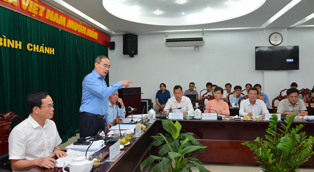 Bí thư Thành ủy TPHCM: Rà soát, xử lý hình sự đầu nậu phân lô đất nông nghiệp xây dựng không phép ảnh 6 Bí thư Thành ủy TPHCM: Rà soát, xử lý hình sự đầu nậu phân lô đất nông nghiệp xây dựng không phép ảnh 6