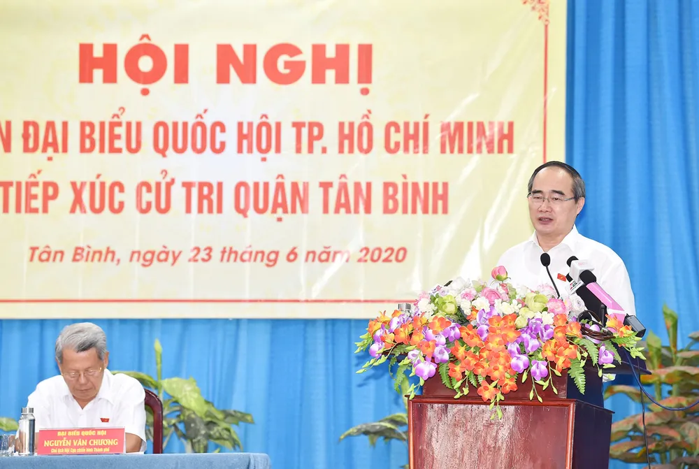 Bí thư Thành ủy TPHCM Nguyễn Thiện Nhân: Chống tham nhũng chưa bao giờ thực hiện quyết liệt như lúc này ảnh 1 Bí thư Thành ủy TPHCM Nguyễn Thiện Nhân: Chống tham nhũng chưa bao giờ thực hiện quyết liệt như lúc này ảnh 1