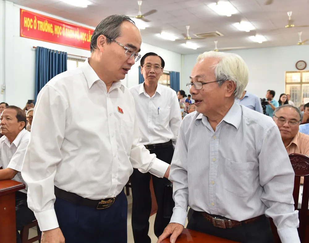 Bí thư Thành ủy TPHCM Nguyễn Thiện Nhân: Chống tham nhũng chưa bao giờ thực hiện quyết liệt như lúc này ảnh 3 Bí thư Thành ủy TPHCM Nguyễn Thiện Nhân: Chống tham nhũng chưa bao giờ thực hiện quyết liệt như lúc này ảnh 3