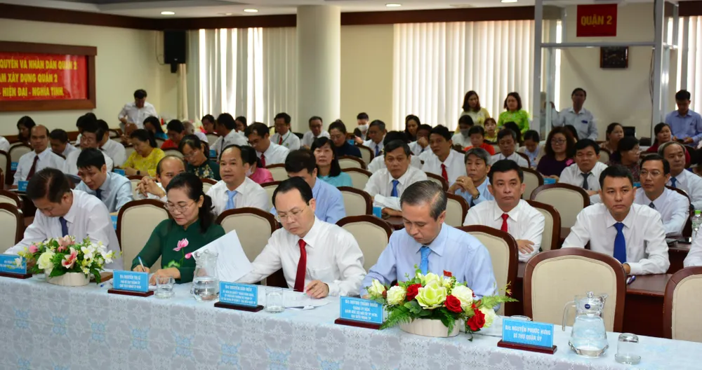 Đồng chí Nguyễn Văn Hiếu làm Bí thư Thành ủy TP Thủ Đức, đồng chí Hoàng Tùng làm Chủ tịch UBND TP Thủ Đức ảnh 11