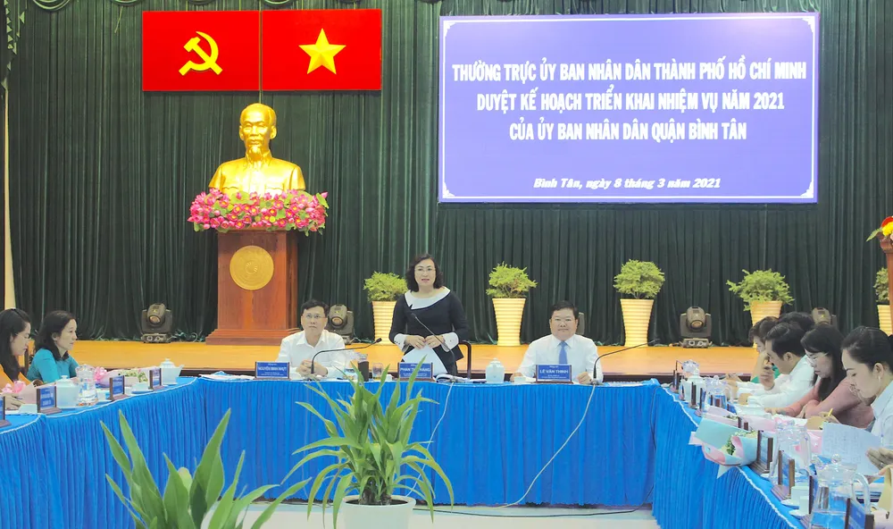 Quận Bình Tân có thể chạm mức 1 triệu dân trong vài năm tới ảnh 1 Quận Bình Tân có thể chạm mức 1 triệu dân trong vài năm tới ảnh 1