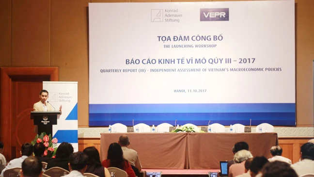 Quang cảnh buổi tọa đàm. Ảnh VEPR