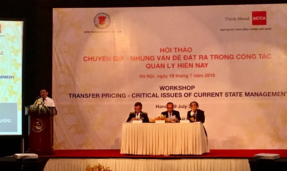 TS Hồ Đức Phớc, Tổng Kiểm toán Nhà nước phát biểu khai mạc Hội thảo 