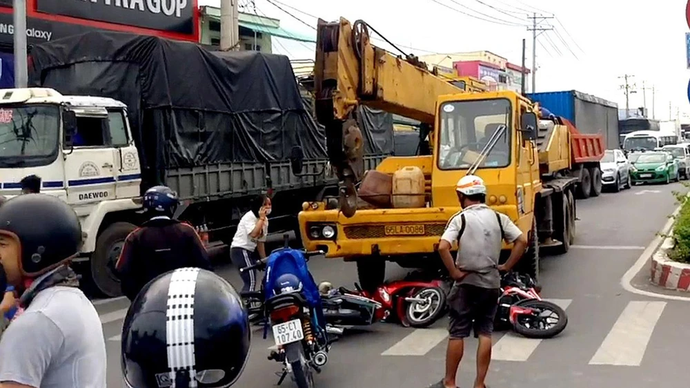 Bình quân 1 ngày trong 4 tháng đầu năm 2019, trên địa bàn cả nước xảy ra 45 vụ tai nạn giao thông, làm 21 người chết