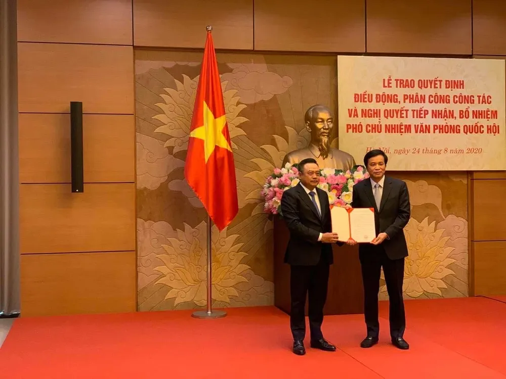 Chủ tịch PVN Trần Sỹ Thanh làm Phó Chủ nhiệm Văn phòng Quốc hội ảnh 1