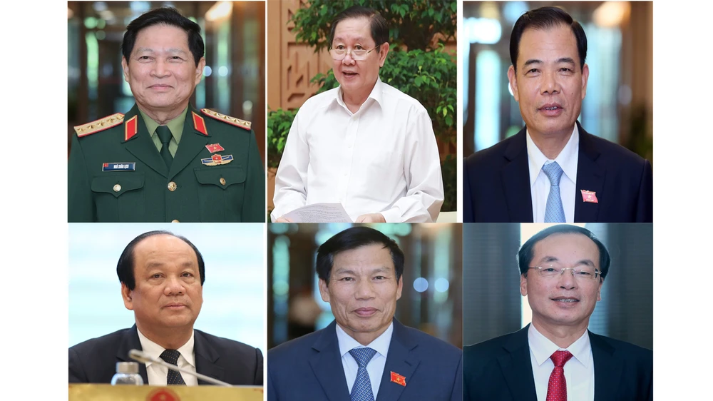Trình Quốc hội miễn nhiệm một Phó Thủ tướng và 12 Bộ trưởng ảnh 2 Trình Quốc hội miễn nhiệm một Phó Thủ tướng và 12 Bộ trưởng ảnh 2