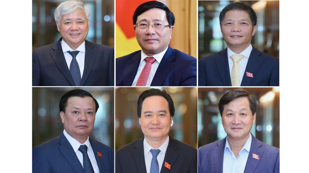 Trình Quốc hội miễn nhiệm một Phó Thủ tướng và 12 Bộ trưởng ảnh 3 Trình Quốc hội miễn nhiệm một Phó Thủ tướng và 12 Bộ trưởng ảnh 3