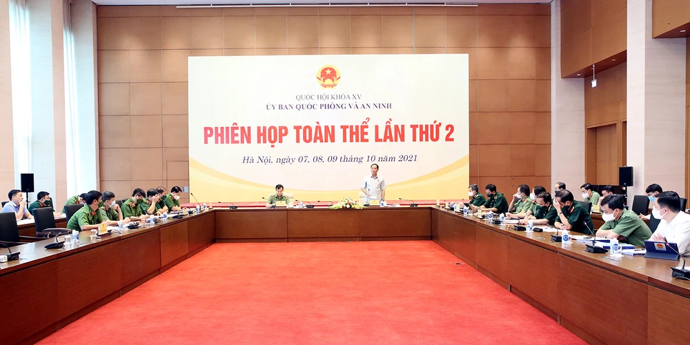 Toàn cảnh phiên họp 