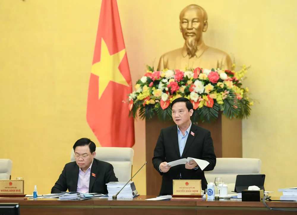 Phó Chủ tịch Quốc hội Nguyễn Khắc Định góp ý về Quy hoạch tổng thể quốc gia