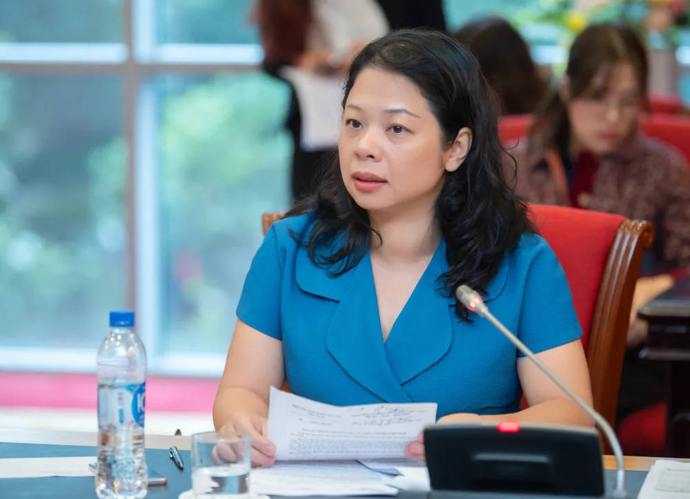 Bà Tạ Dịu Thương - Trưởng ban Pháp chế Hiệp hội Bán hàng đa cấp Việt Nam