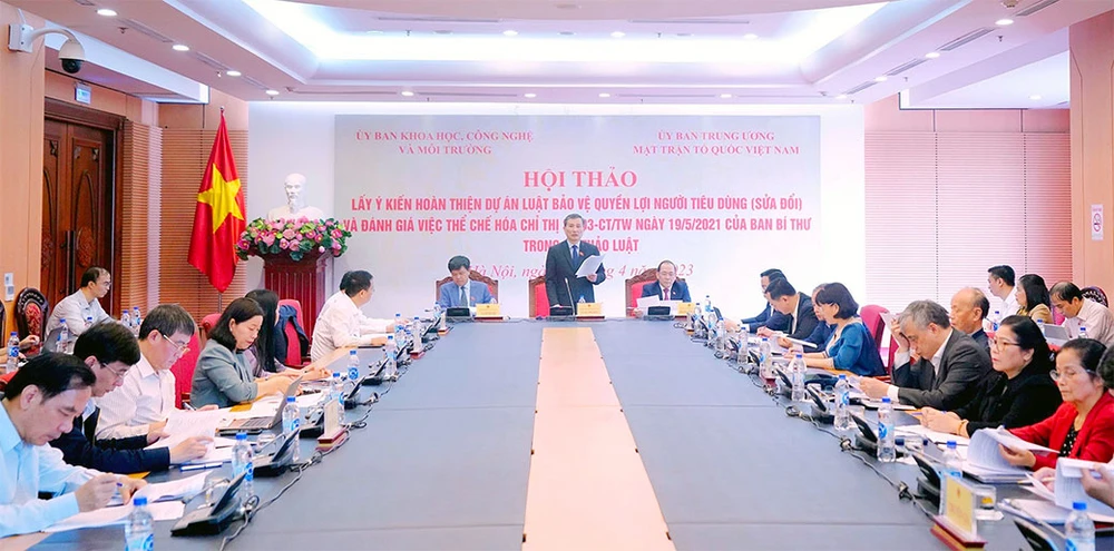 Quang cảnh buổi hội thảo