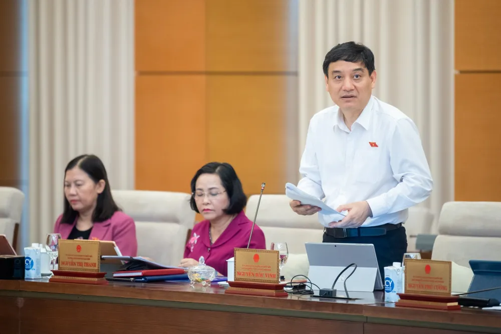 Chủ nhiệm Ủy ban Văn hóa - Giáo dục Nguyễn Đắc Vinh