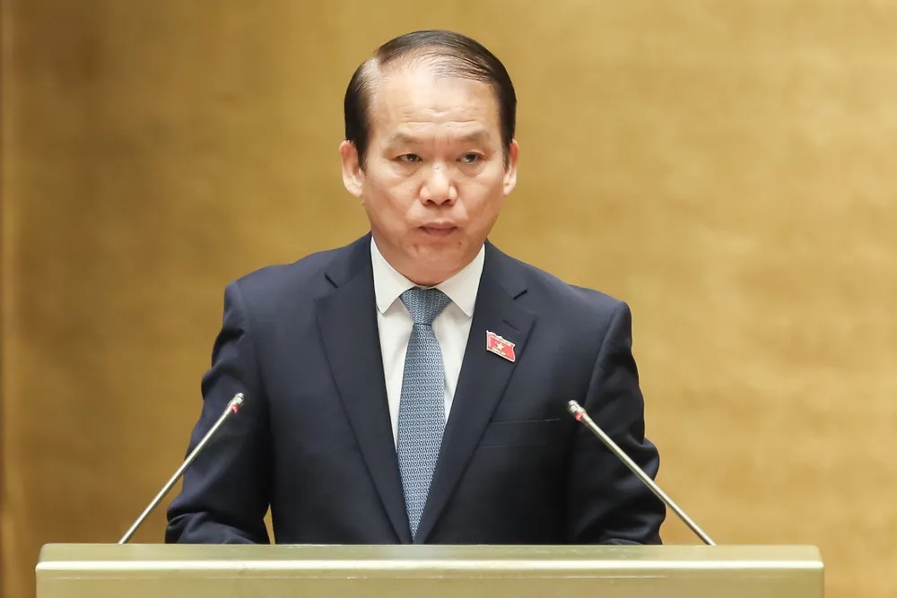 Chủ nhiệm Ủy ban Pháp luật Hoàng Thanh Tùng. Ảnh: QUANG PHÚC