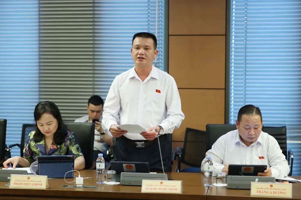 ĐB Hoàng Ngọc Định (Hà Giang). Ảnh: QUANG PHÚC ĐB Hoàng Ngọc Định (Hà Giang). Ảnh: QUANG PHÚC