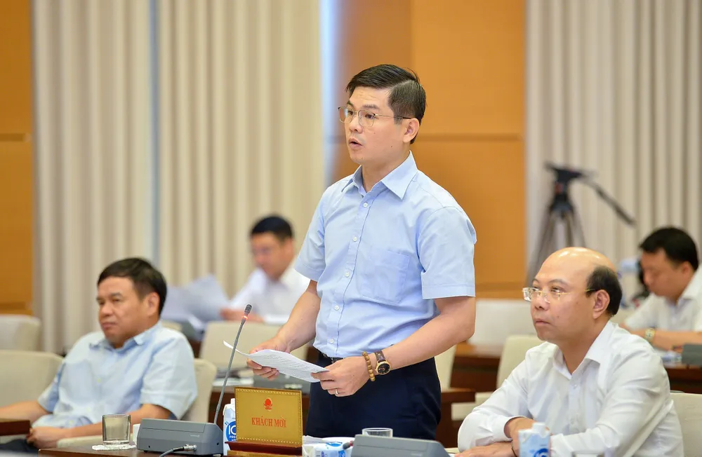 Phó Tổng cục trưởng Tổng cục Thuế Vũ Chí Hùng. Ảnh: VIẾT CHUNG