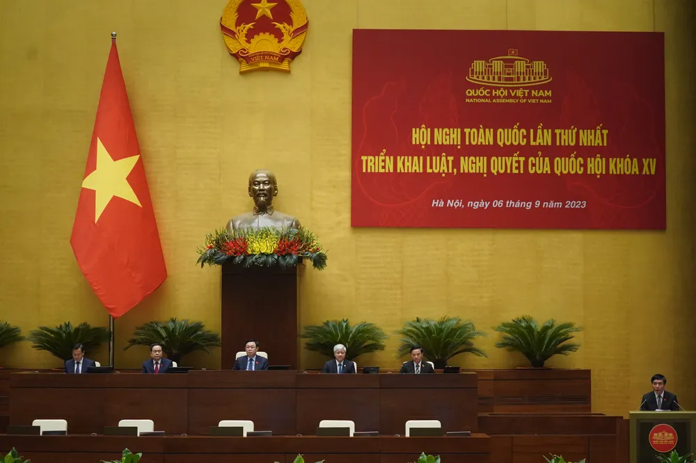 Quang cảnh hội nghị. Ảnh: QUANG PHÚC