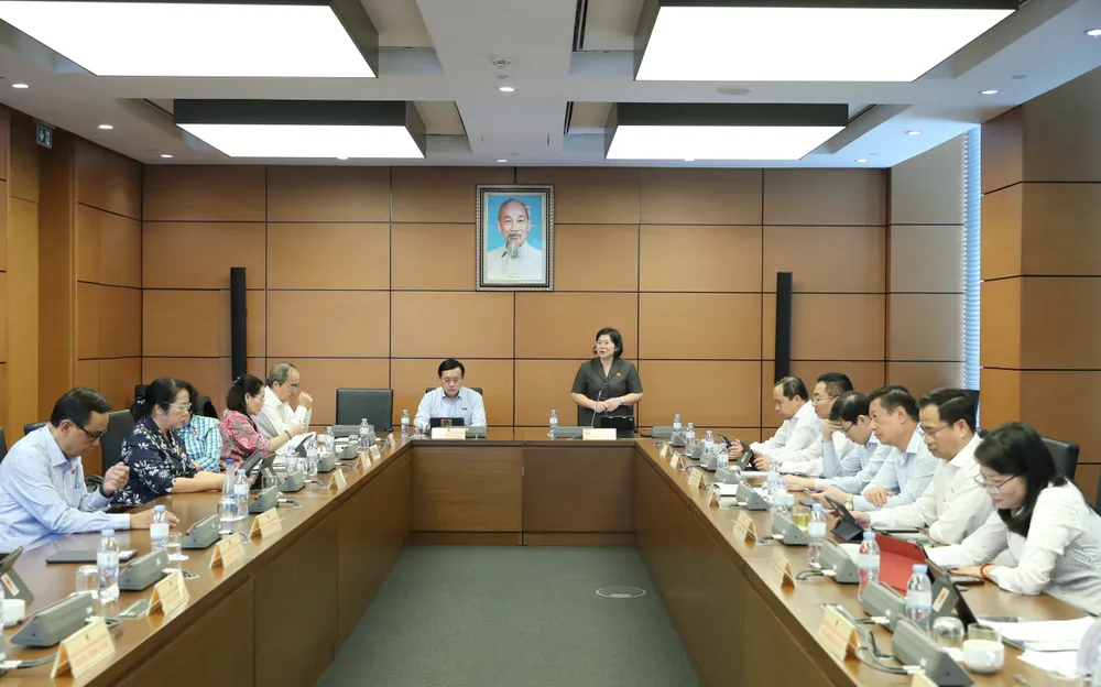 Quang cảnh phiên họp tổ ĐBQH TPHCM. Ảnh: QUANG PHÚC Quang cảnh phiên họp tổ ĐBQH TPHCM. Ảnh: QUANG PHÚC