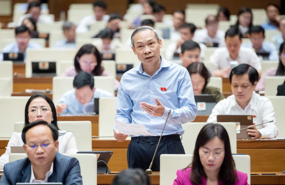 ĐB Phan Đức Hiếu (Thái Bình). Ảnh: VIẾT CHUNG ĐB Phan Đức Hiếu (Thái Bình). Ảnh: VIẾT CHUNG