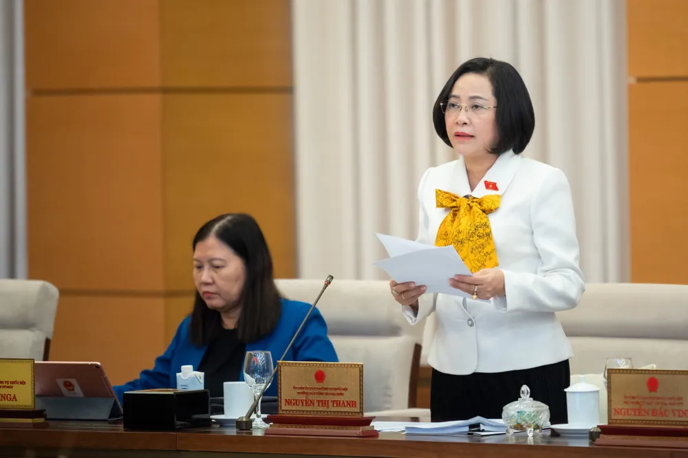 Trưởng Ban Công tác đại biểu Nguyễn Thị Thanh Trưởng Ban Công tác đại biểu Nguyễn Thị Thanh