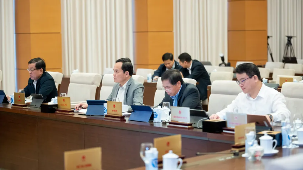 Lãnh đạo Chính phủ dự họp Lãnh đạo Chính phủ dự họp