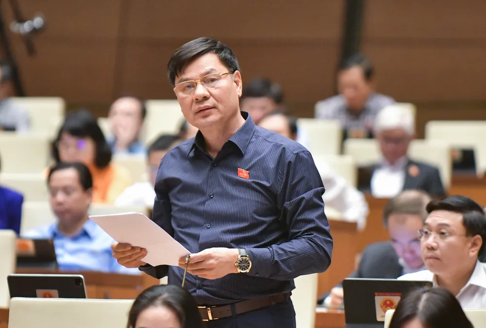 ĐB Lê Tất Hiếu (Vĩnh Phúc). Ảnh: QUANG PHÚC ĐB Lê Tất Hiếu (Vĩnh Phúc). Ảnh: QUANG PHÚC