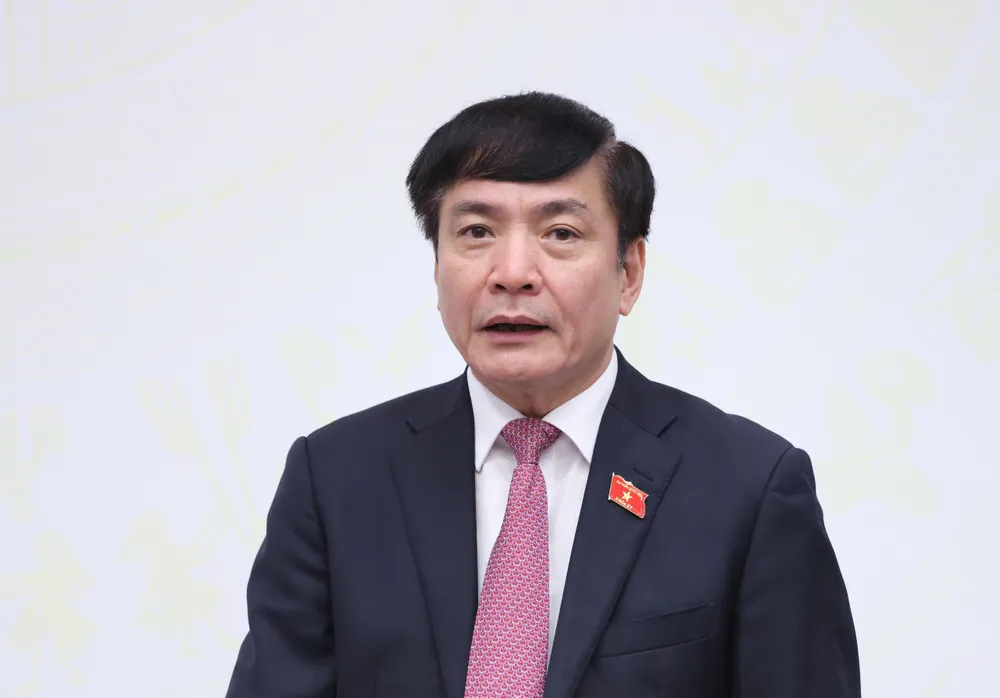 Tổng Thư ký Quốc hội Bùi Văn Cường. Ảnh: QUANG PHÚC Tổng Thư ký Quốc hội Bùi Văn Cường. Ảnh: QUANG PHÚC