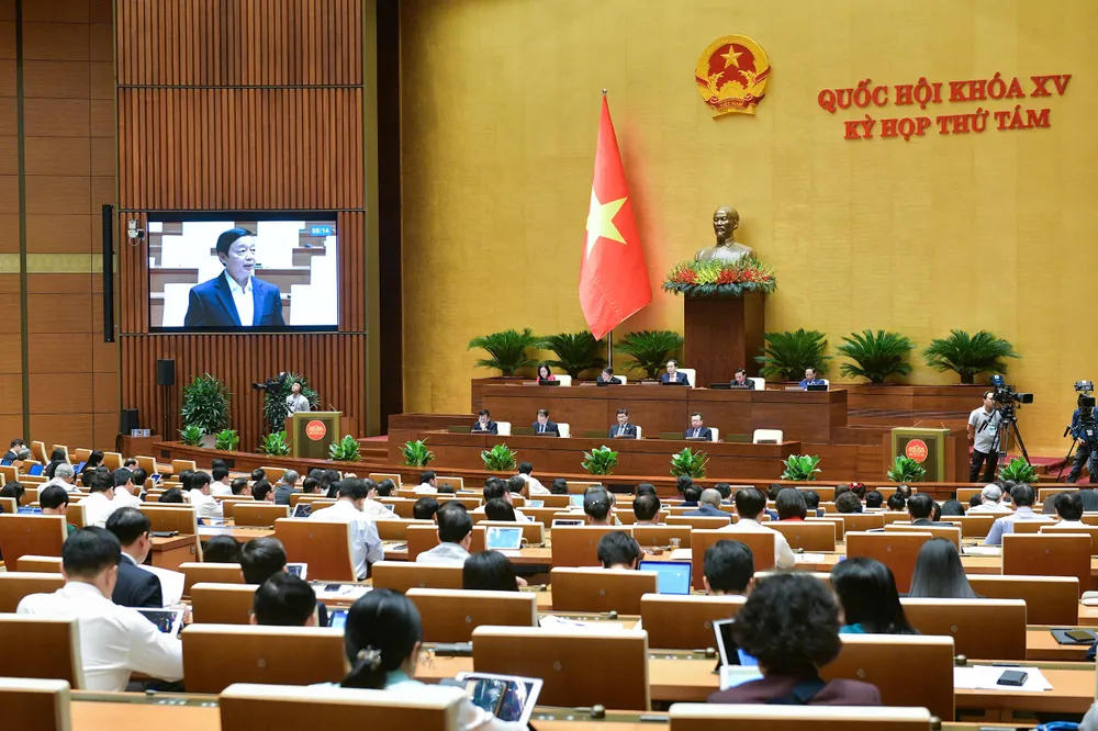 Quang cảnh hội trường Diên Hồng chiều 28-10. Ảnh: QUANG PHÚC HT - HÀ.jpg