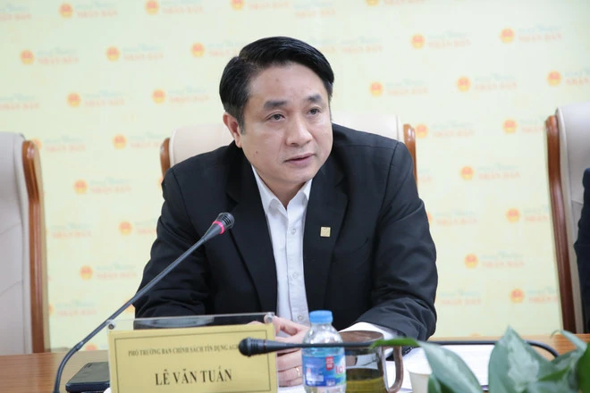 Ông Lê Văn Tuấn, Phó Trưởng Ban Chính sách tín dụng của Ngân hàng Agribank TUẤN .jpg
