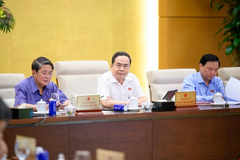Chủ tịch Quốc hội Trần Thanh Mẫn phát biểu tại phiên họp MẪN.jpg