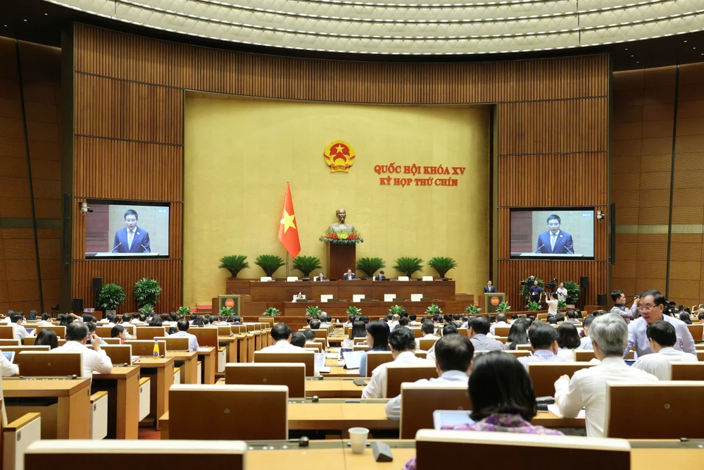 Quang cảnh hội trường Diên Hồng. Ảnh: QUANG PHÚC QUANG CẢNH sáng 13.jpeg