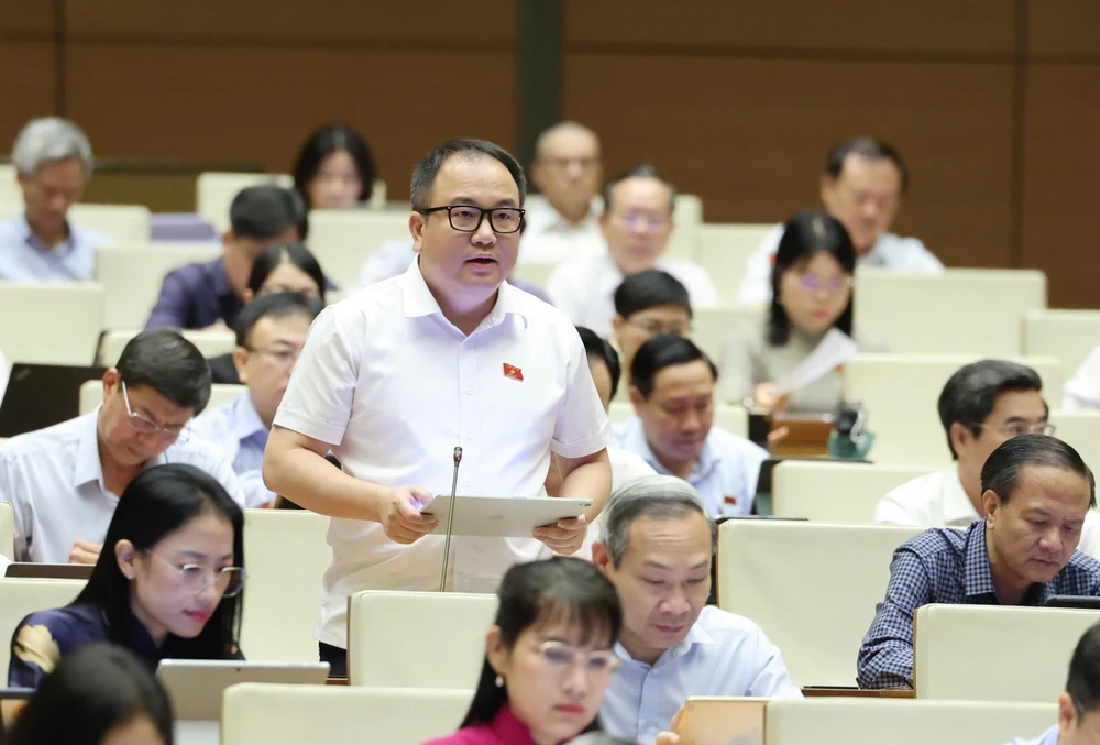 ĐB Phạm Trọng Nghĩa (Lạng Sơn). Ảnh: QUANG PHÚC NGHĨA.jpg