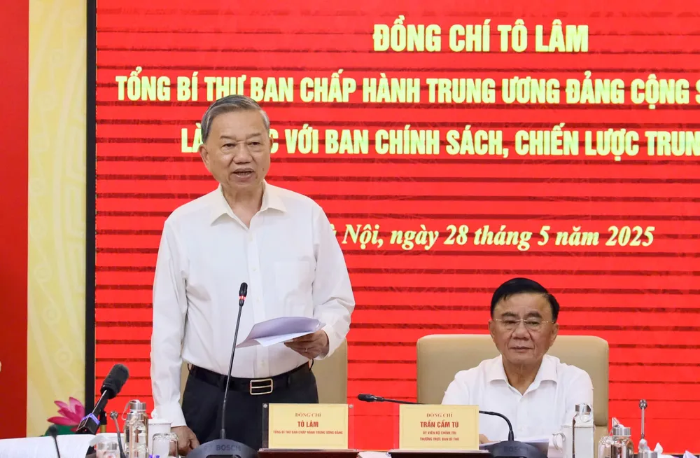 Tổng Bí thư Tô Lâm yêu cầu nhanh chóng sửa đổi Nghị định 24/2012/NĐ-CP về hoạt động kinh doanh vàng LL.jpeg