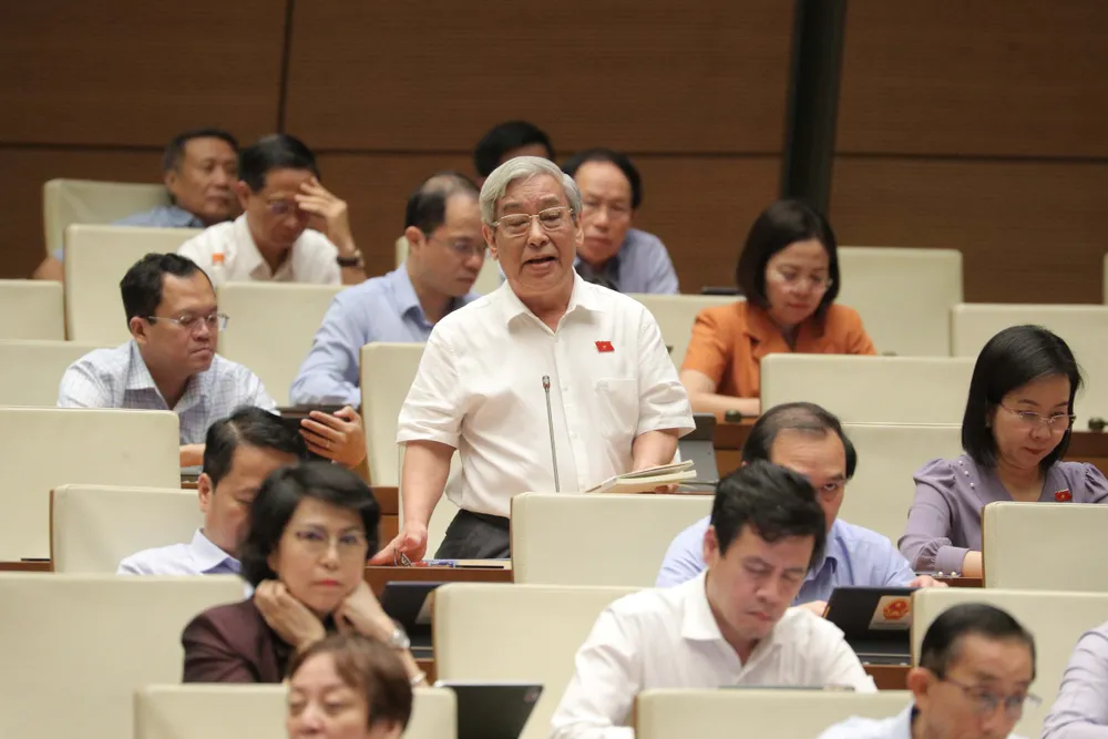 ĐB Lê Xuân Thân (Khánh Hòa). Ảnh: PHẠM THẮNG DBQH Lê Xuân Thân (Khánh Hòa) (1).jpg
